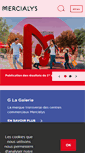 Mobile Screenshot of mercialys.fr